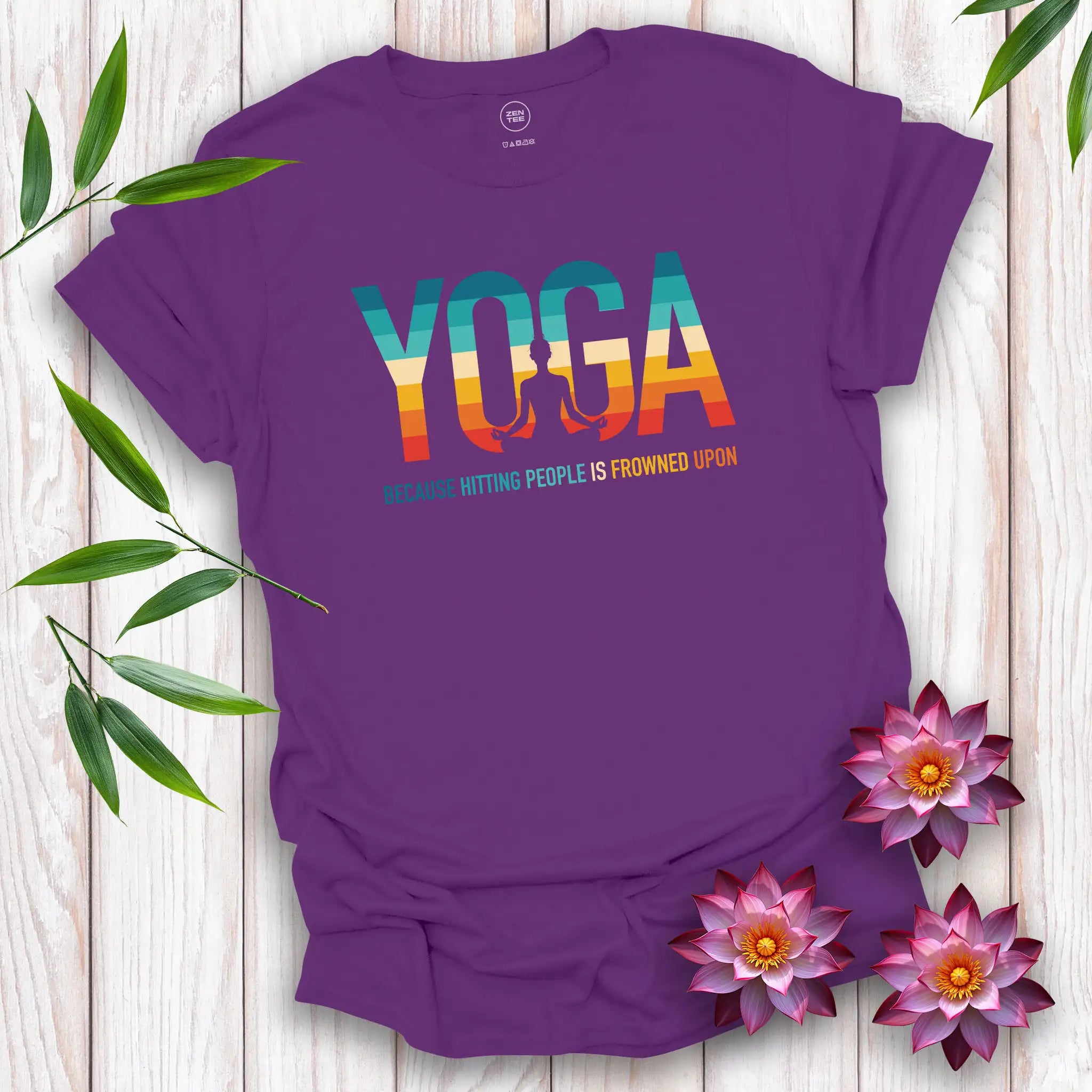 Yoga Because... T-Shirt