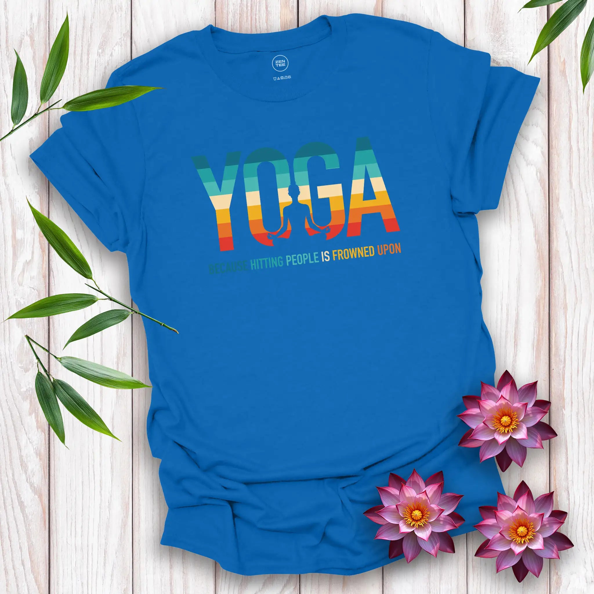 Yoga Because... T-Shirt