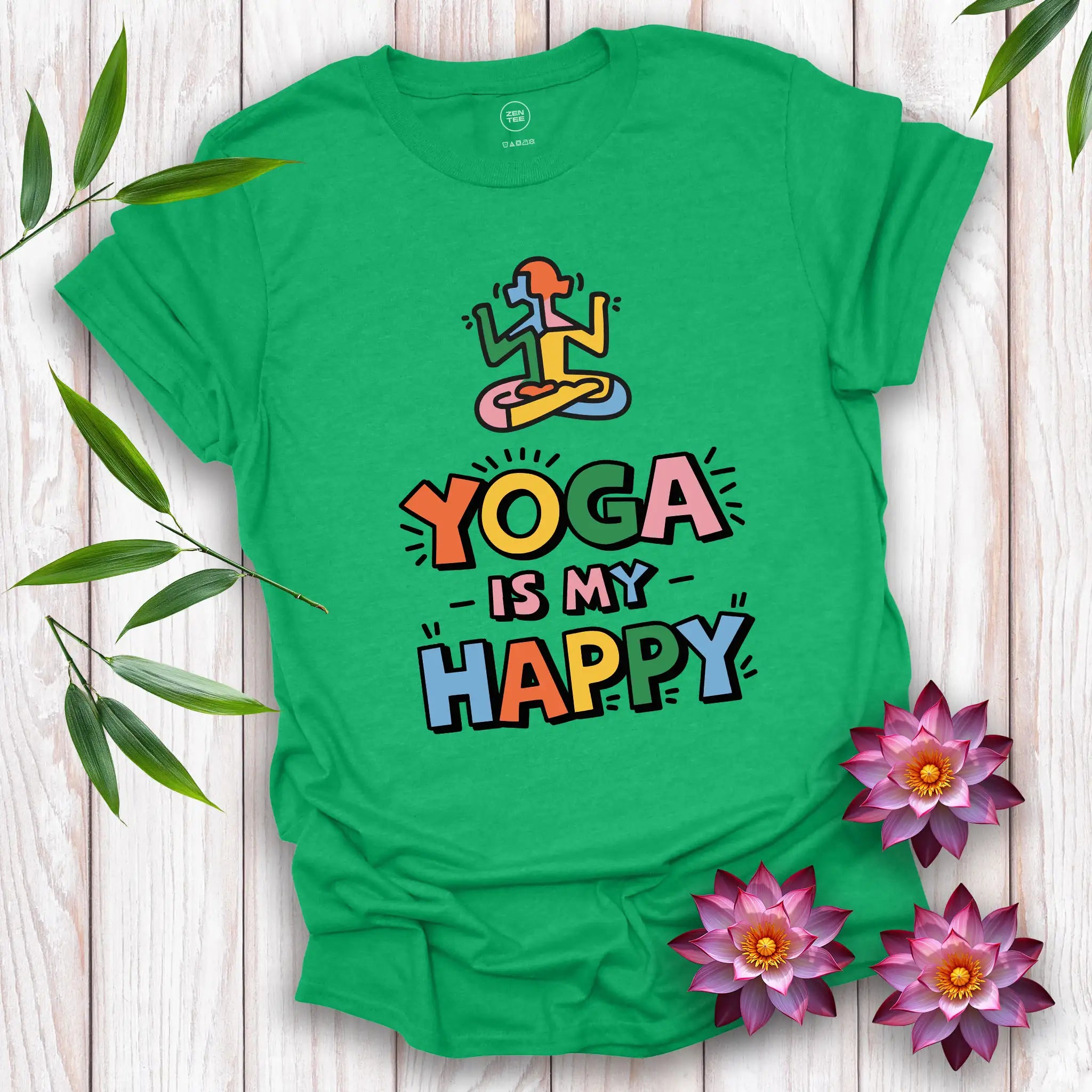 Yoga Is My Happy T-Shirt