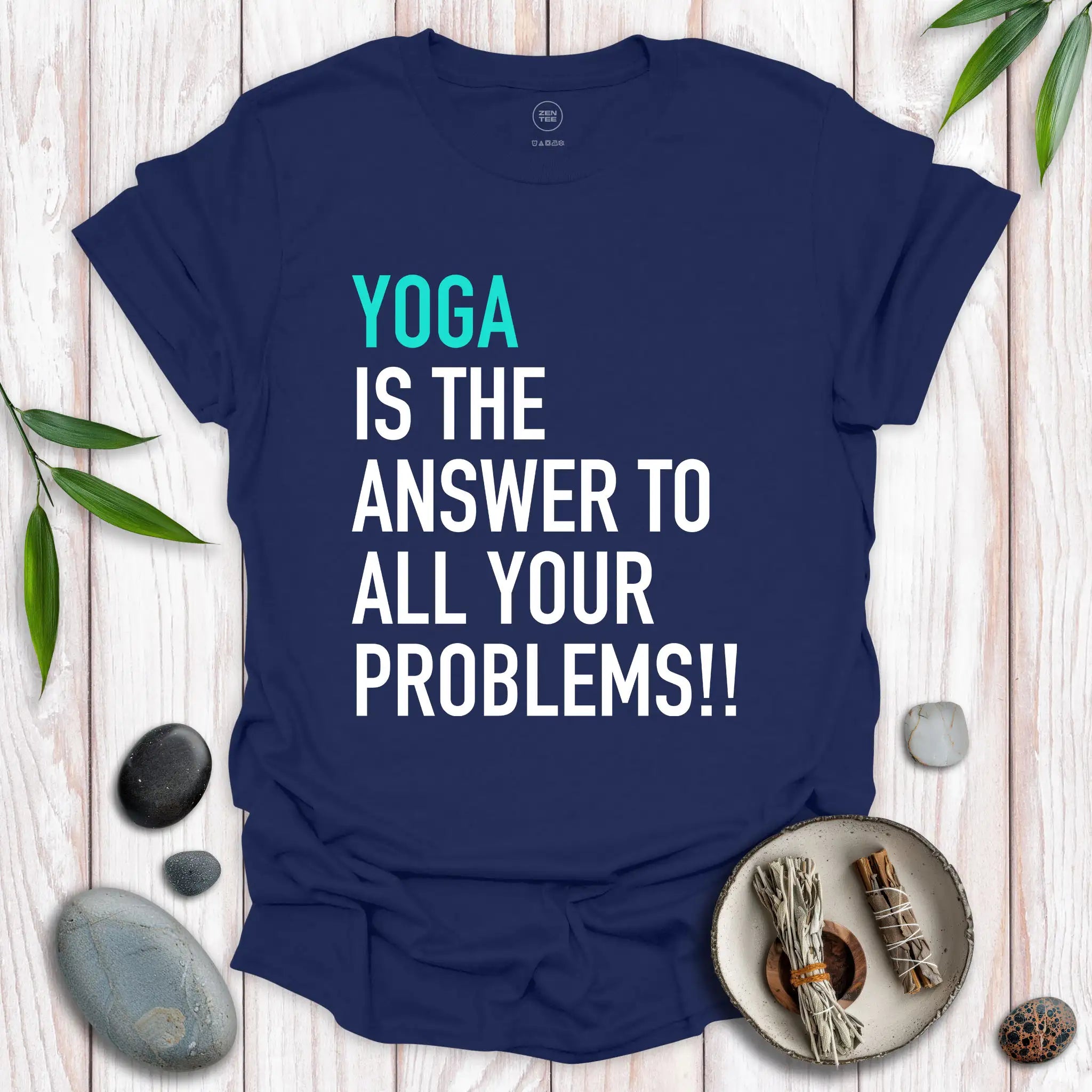 Yoga Is the Answer T-Shirt