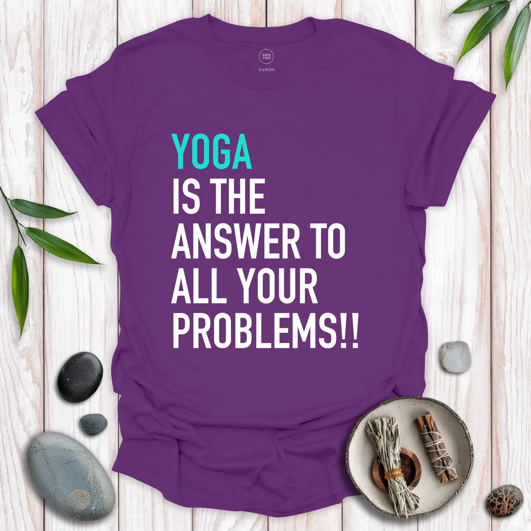 Yoga Is the Answer T-Shirt