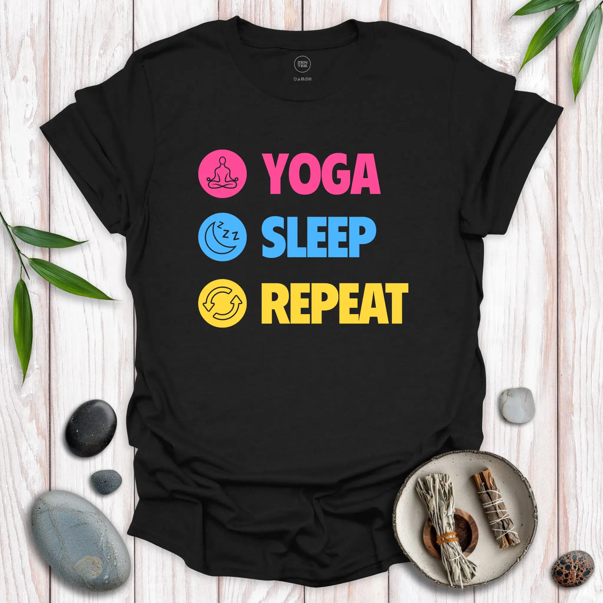 Yoga. Sleep. Repeat. T-Shirt