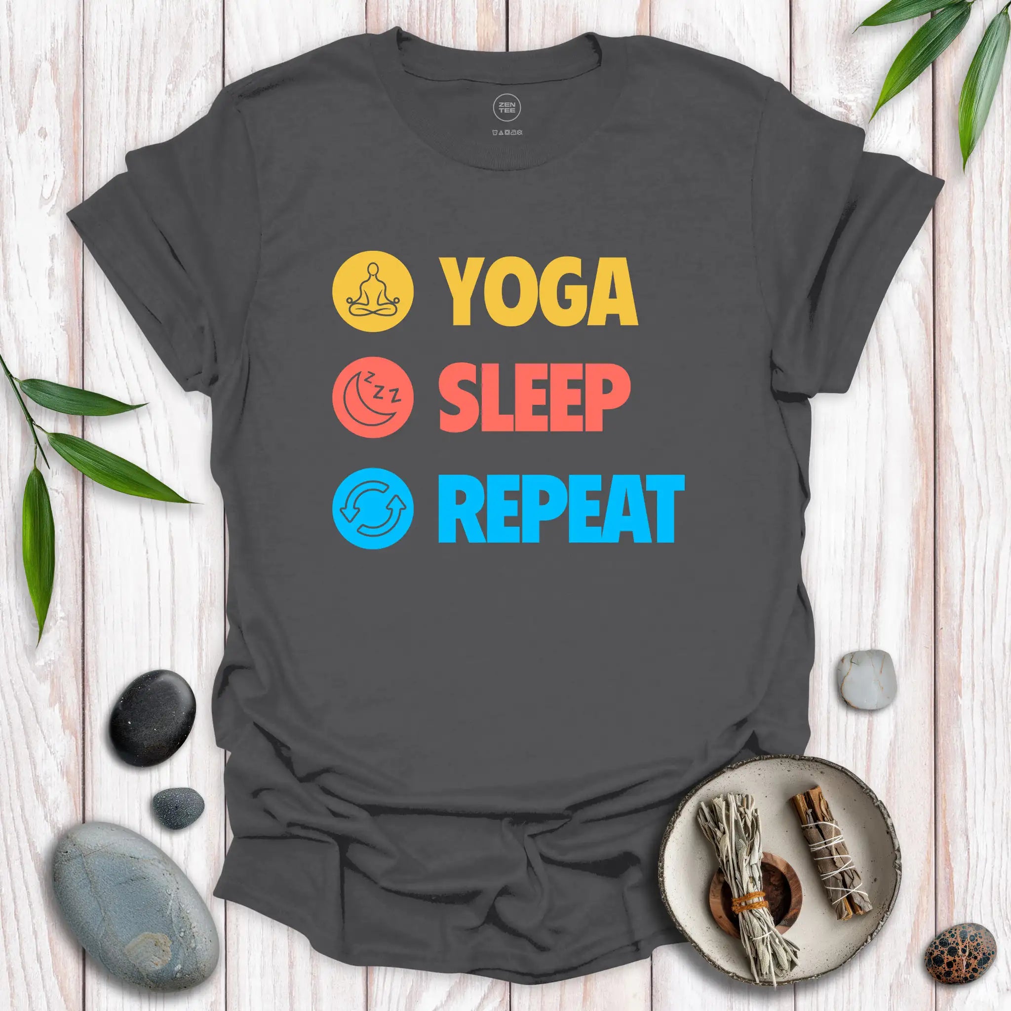Yoga. Sleep. Repeat. T-Shirt