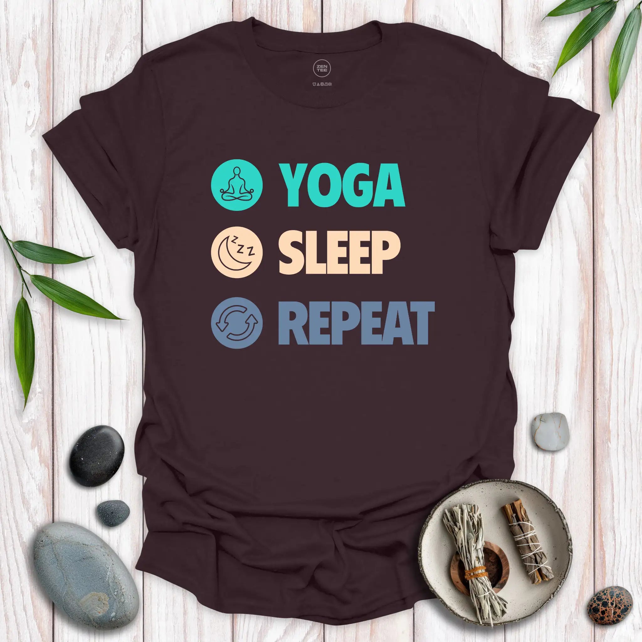 Yoga. Sleep. Repeat. T-Shirt