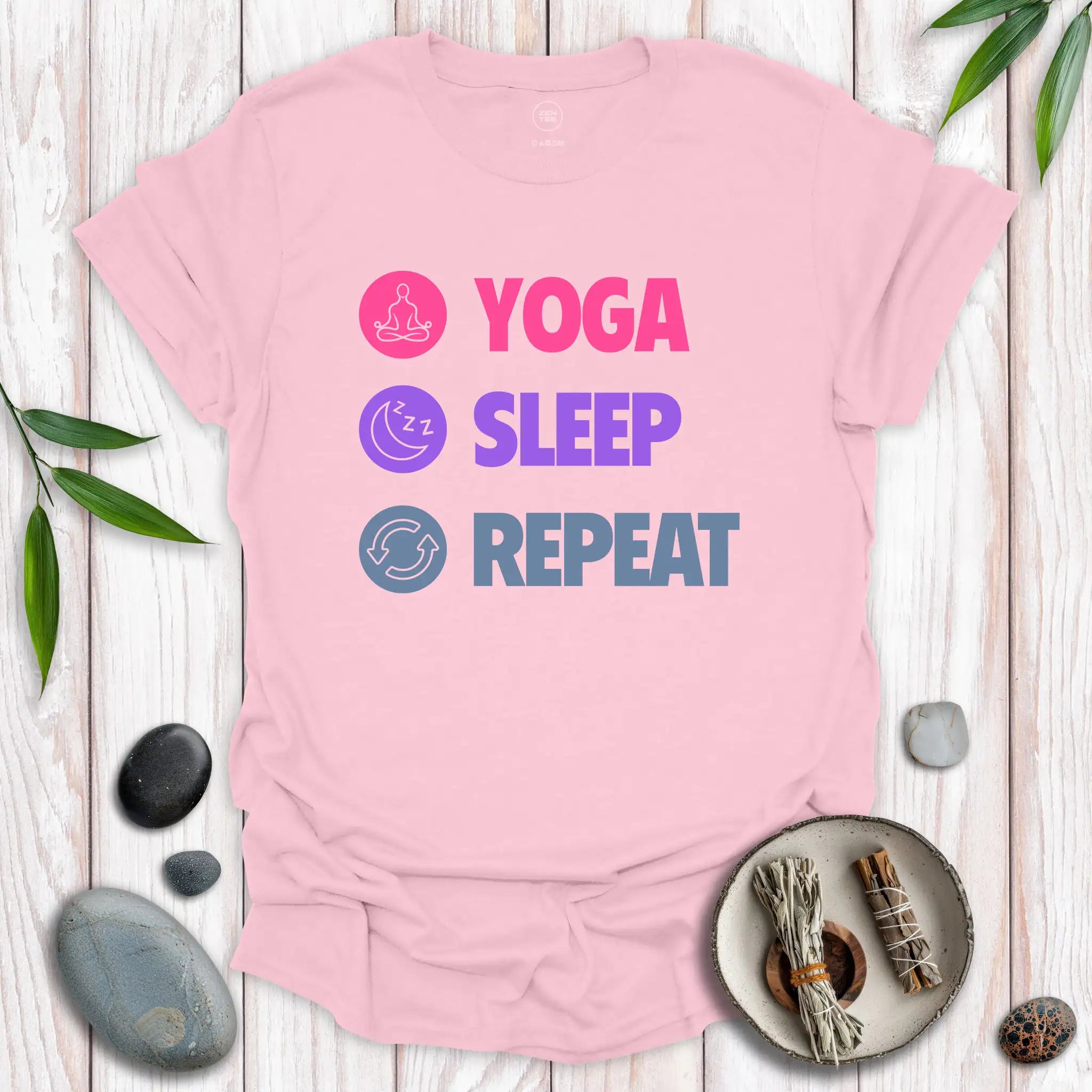 Yoga. Sleep. Repeat. T-Shirt