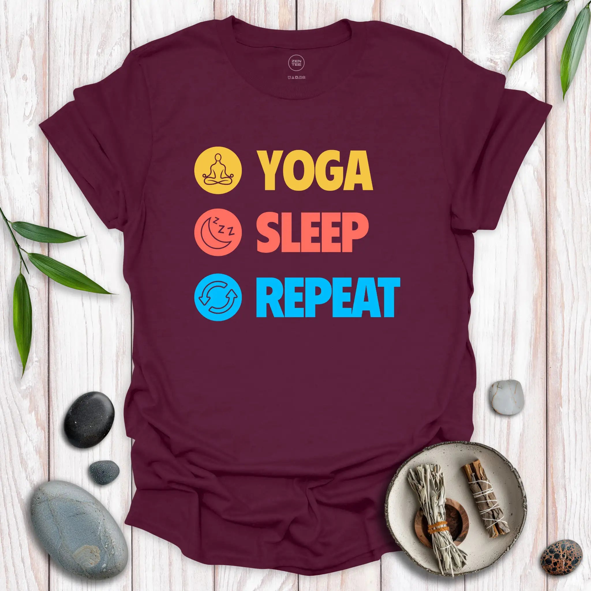 Yoga. Sleep. Repeat. T-Shirt