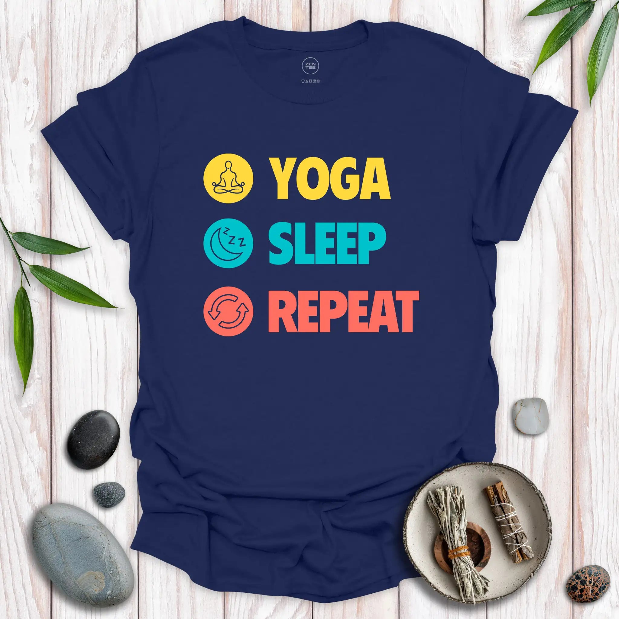 Yoga. Sleep. Repeat. T-Shirt
