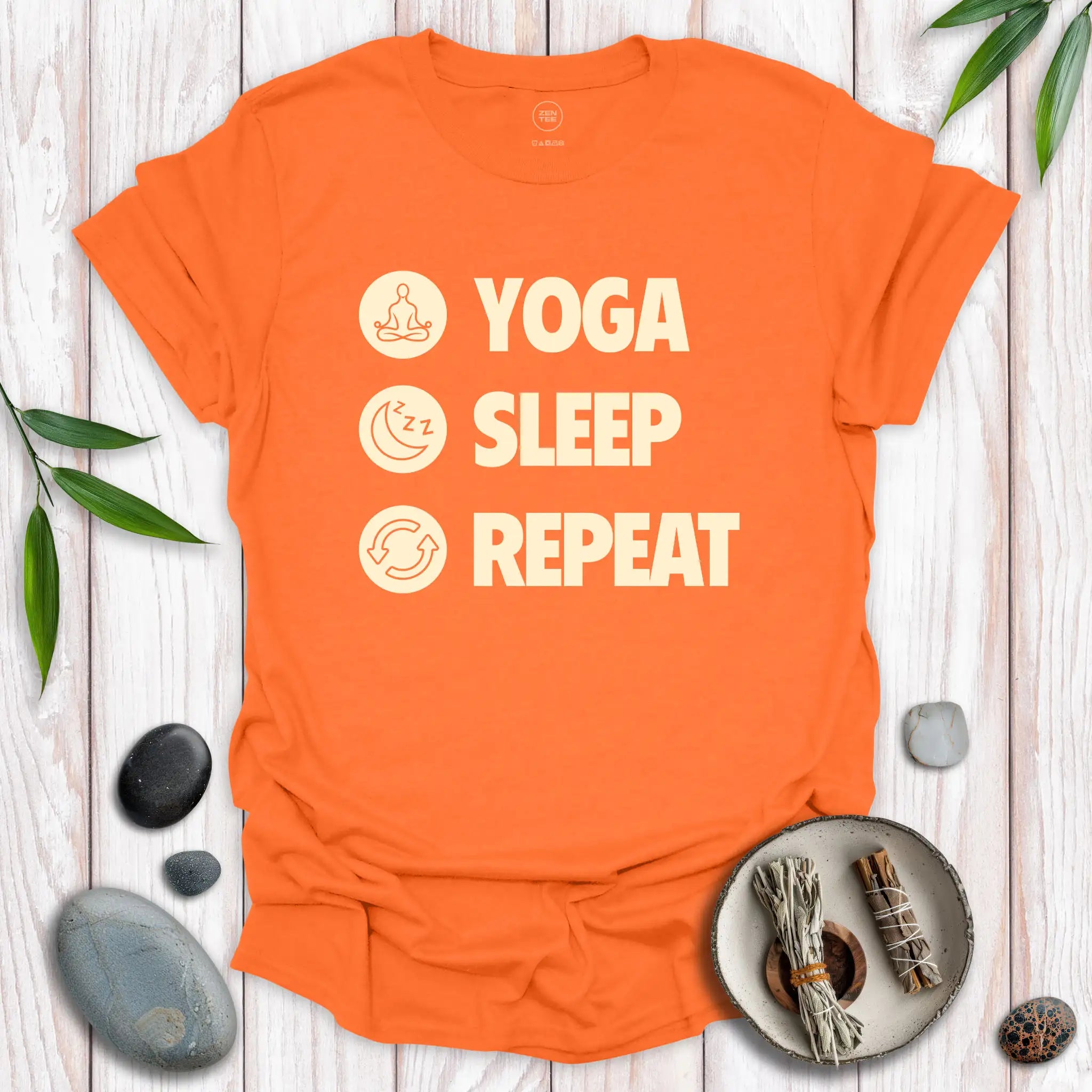 Yoga. Sleep. Repeat. T-Shirt