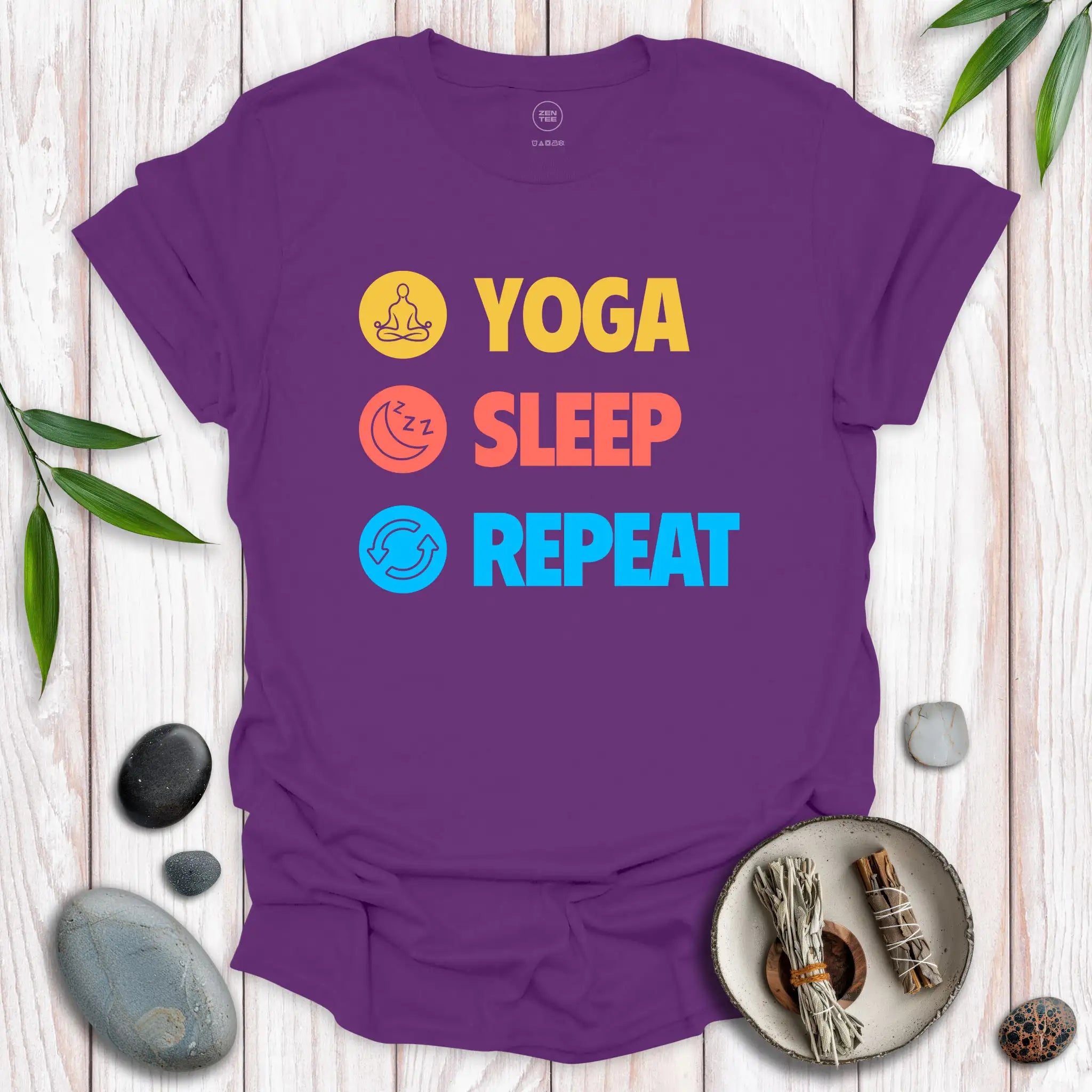 Yoga. Sleep. Repeat. T-Shirt