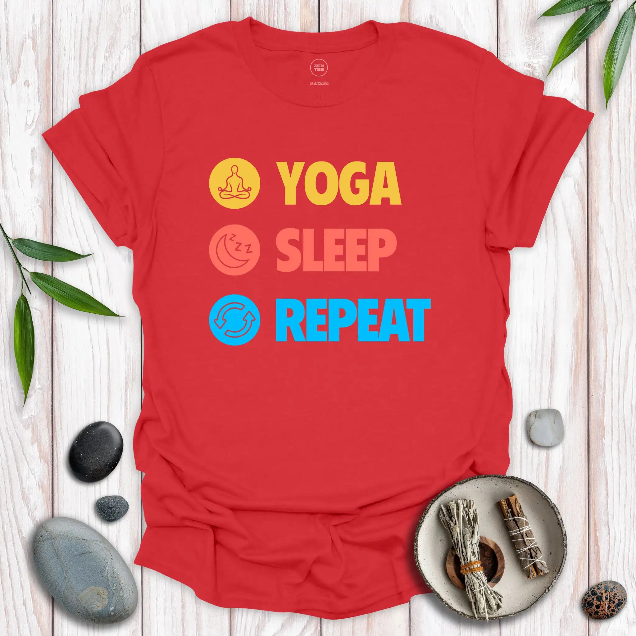Yoga. Sleep. Repeat. T-Shirt