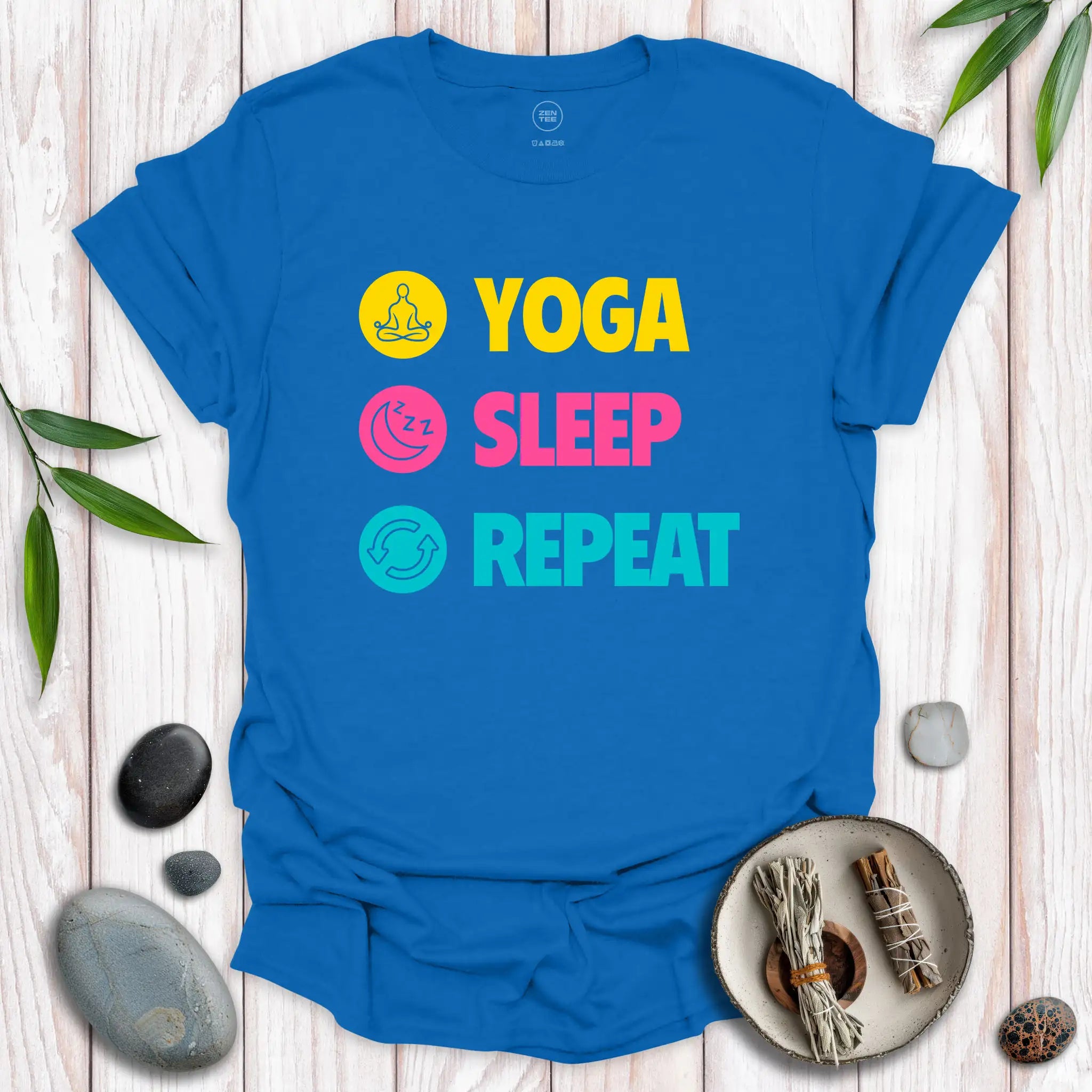 Yoga. Sleep. Repeat. T-Shirt