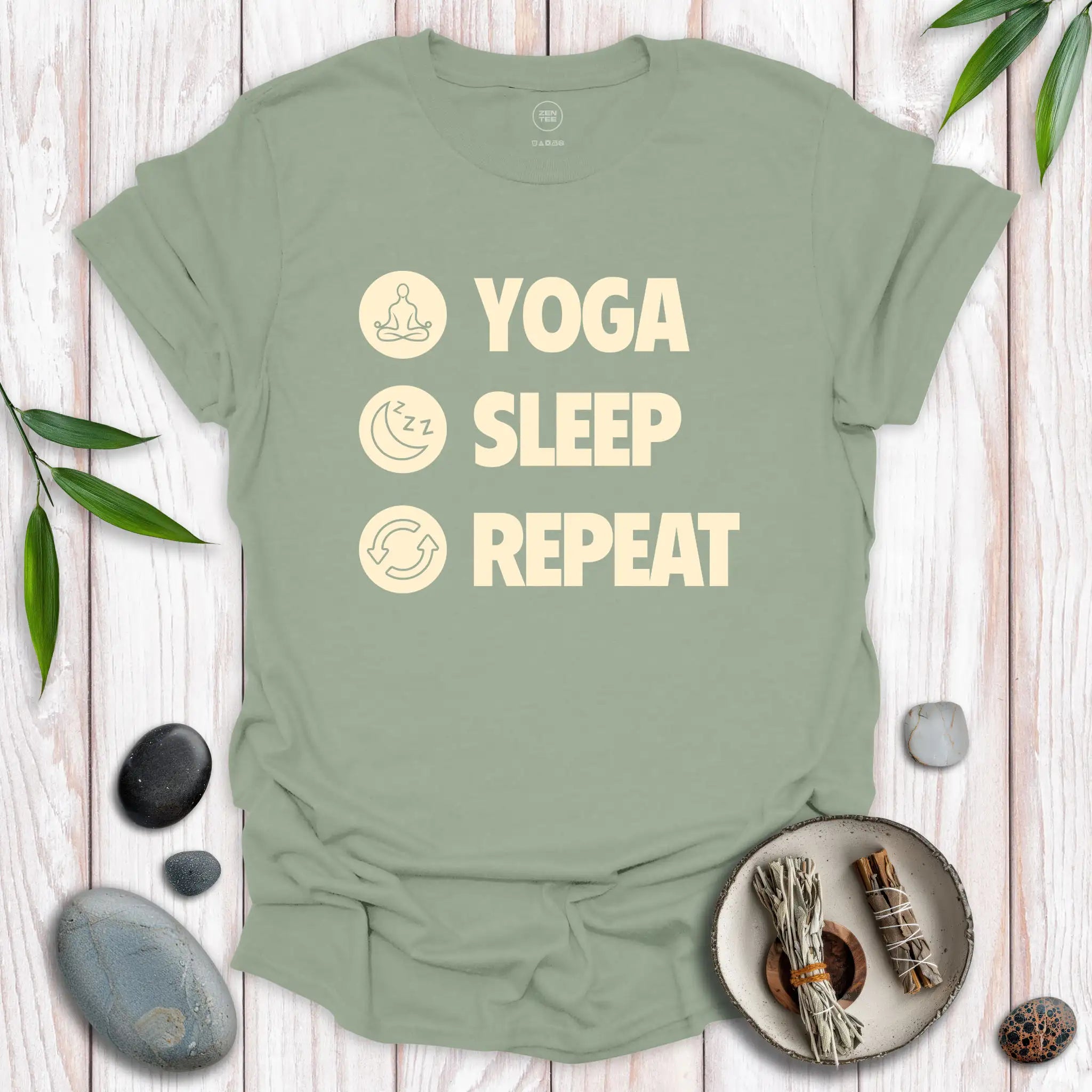 Yoga. Sleep. Repeat. T-Shirt