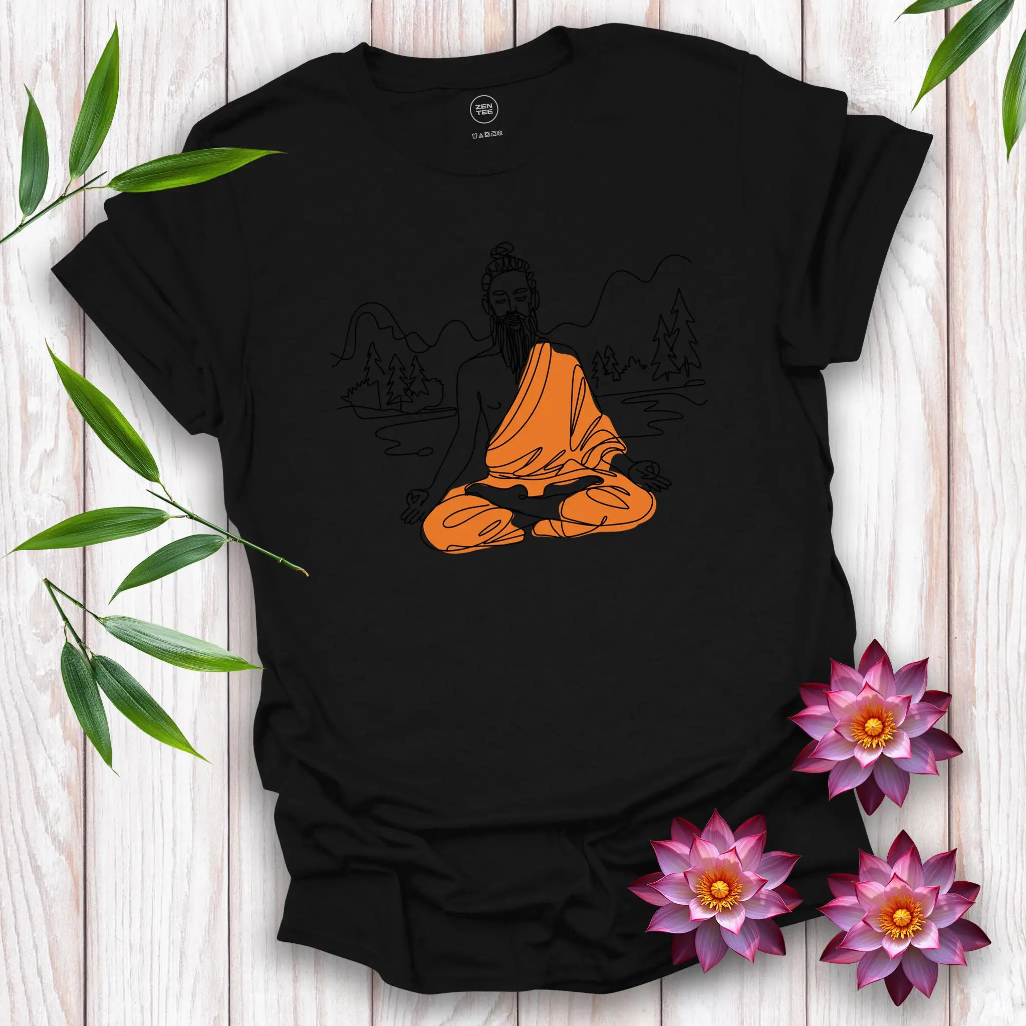 Yogi Line Art T-Shirt
