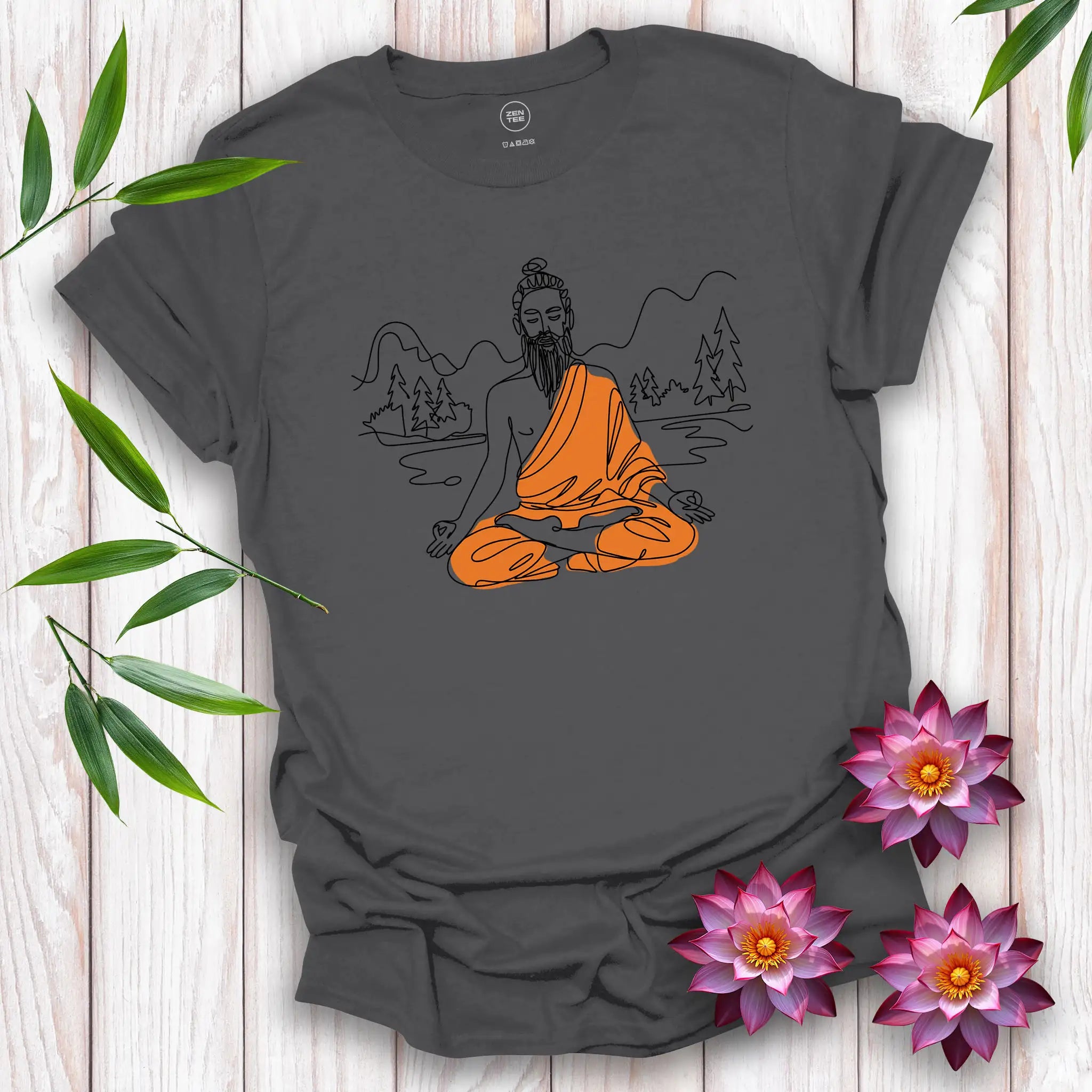 Yogi Line Art T-Shirt