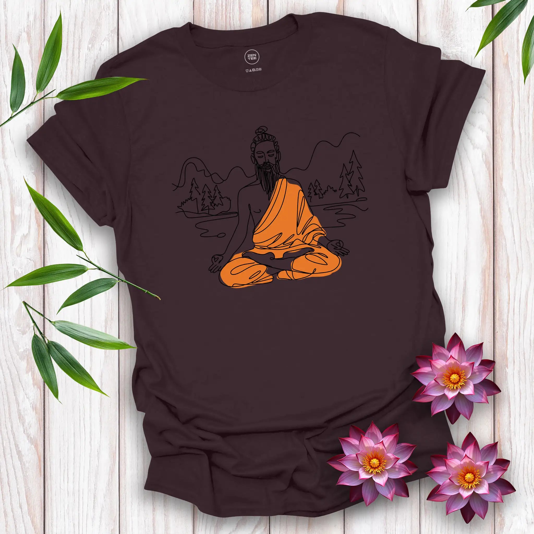 Yogi Line Art T-Shirt
