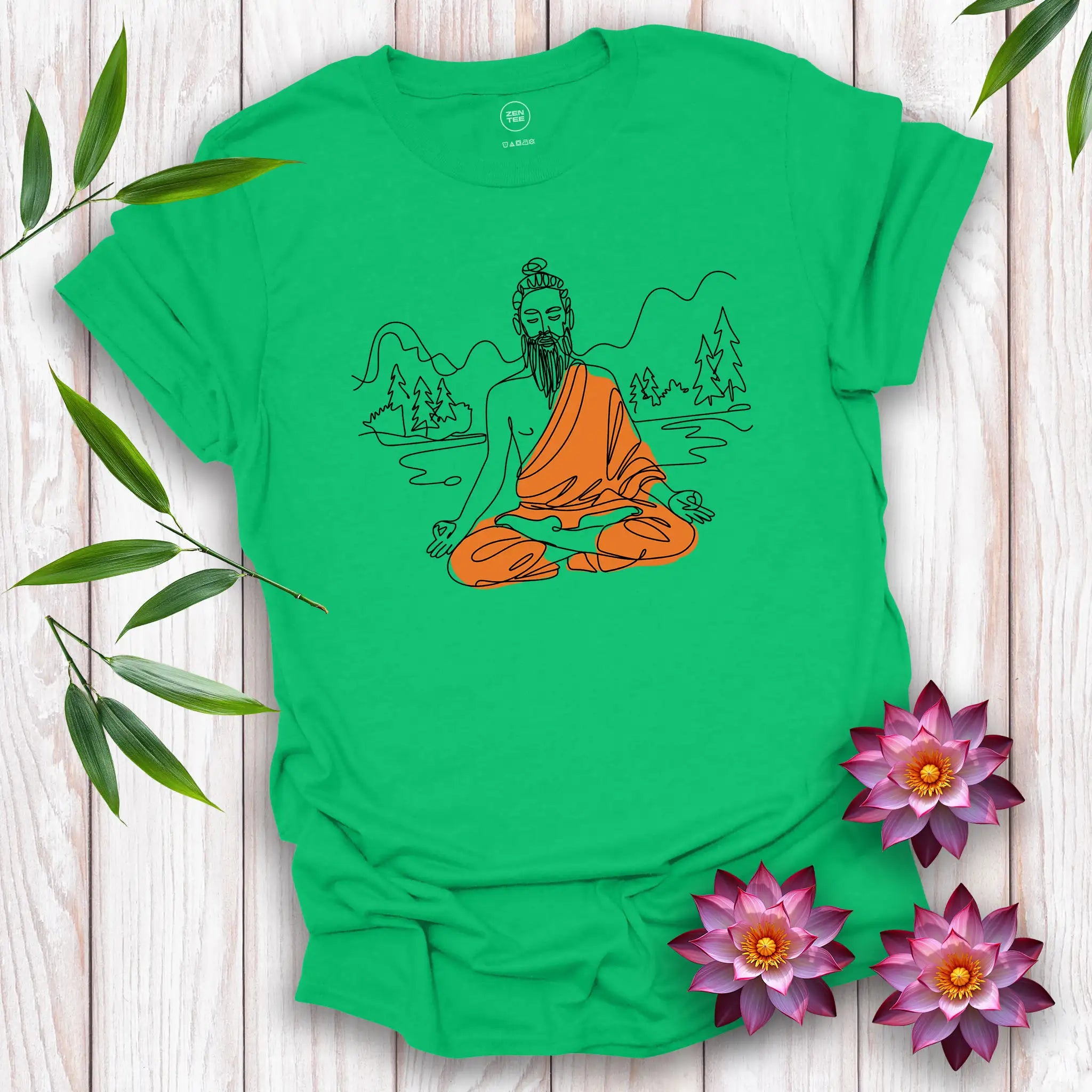 Yogi Line Art T-Shirt