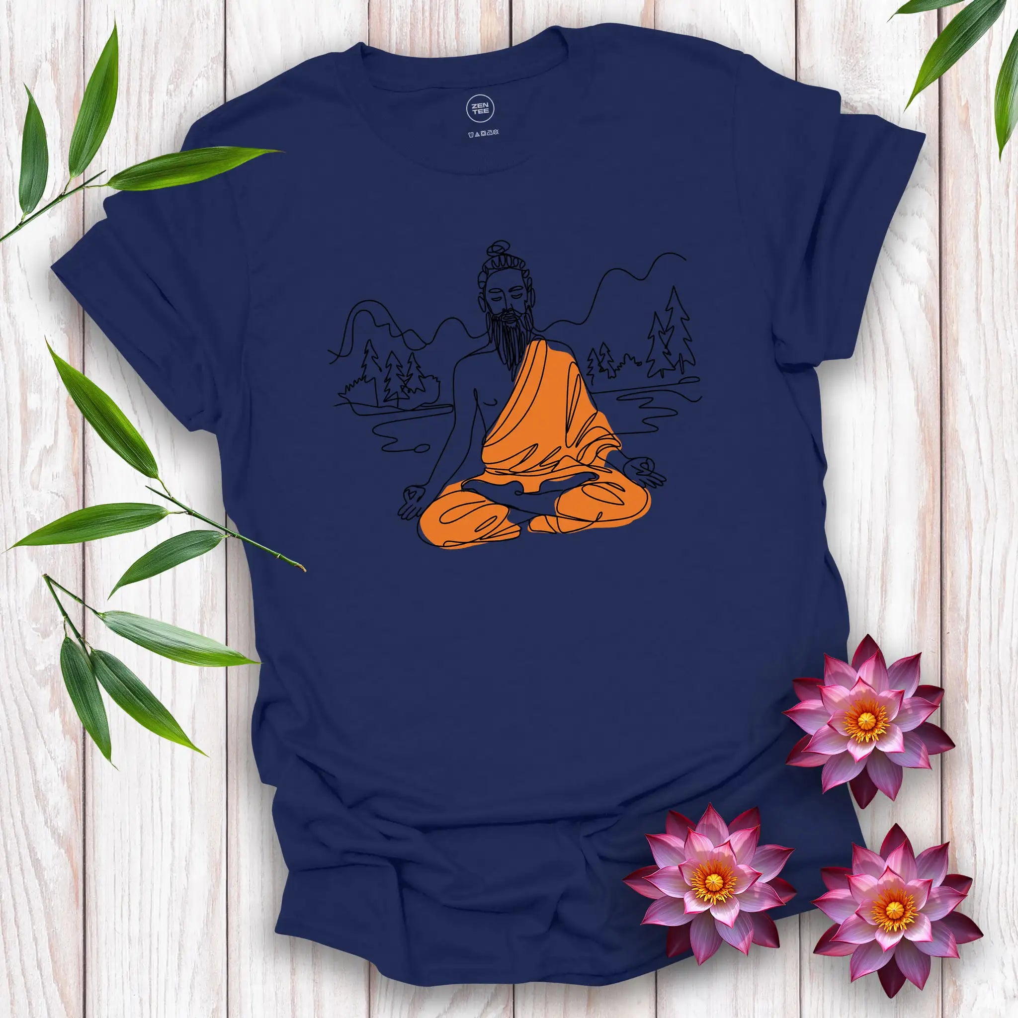 Yogi Line Art T-Shirt