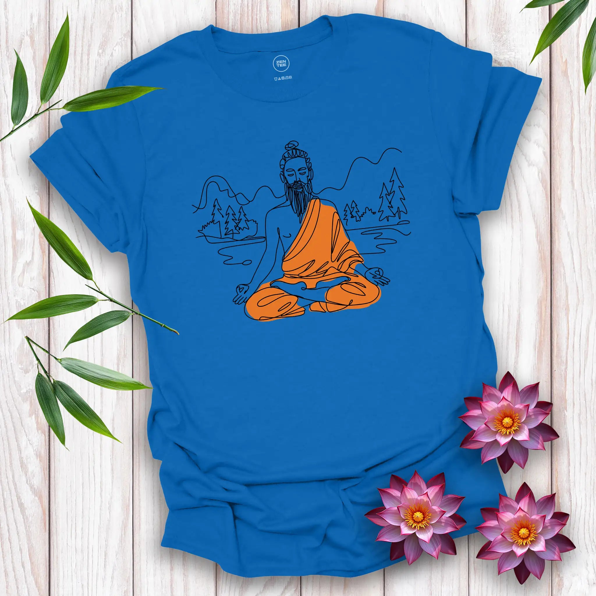 Yogi Line Art T-Shirt
