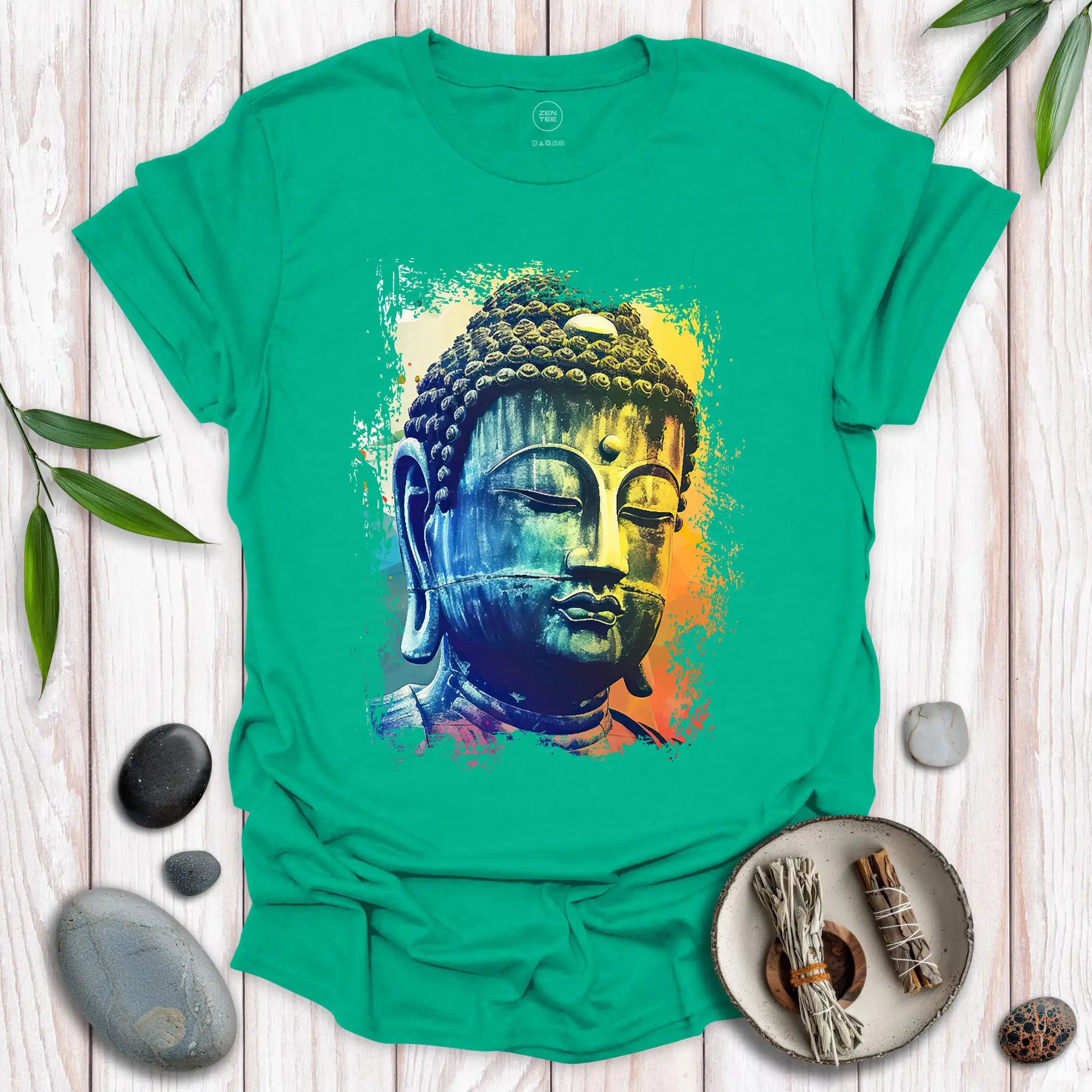 Zen Buddha Spectrum T-Shirt