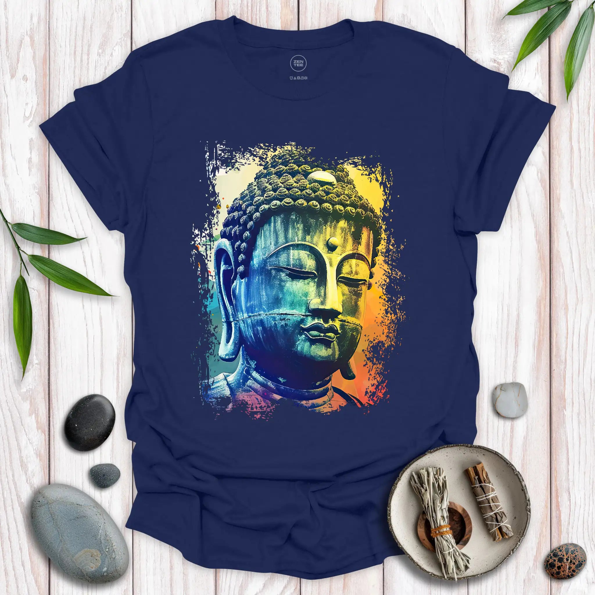 Zen Buddha Spectrum T-Shirt