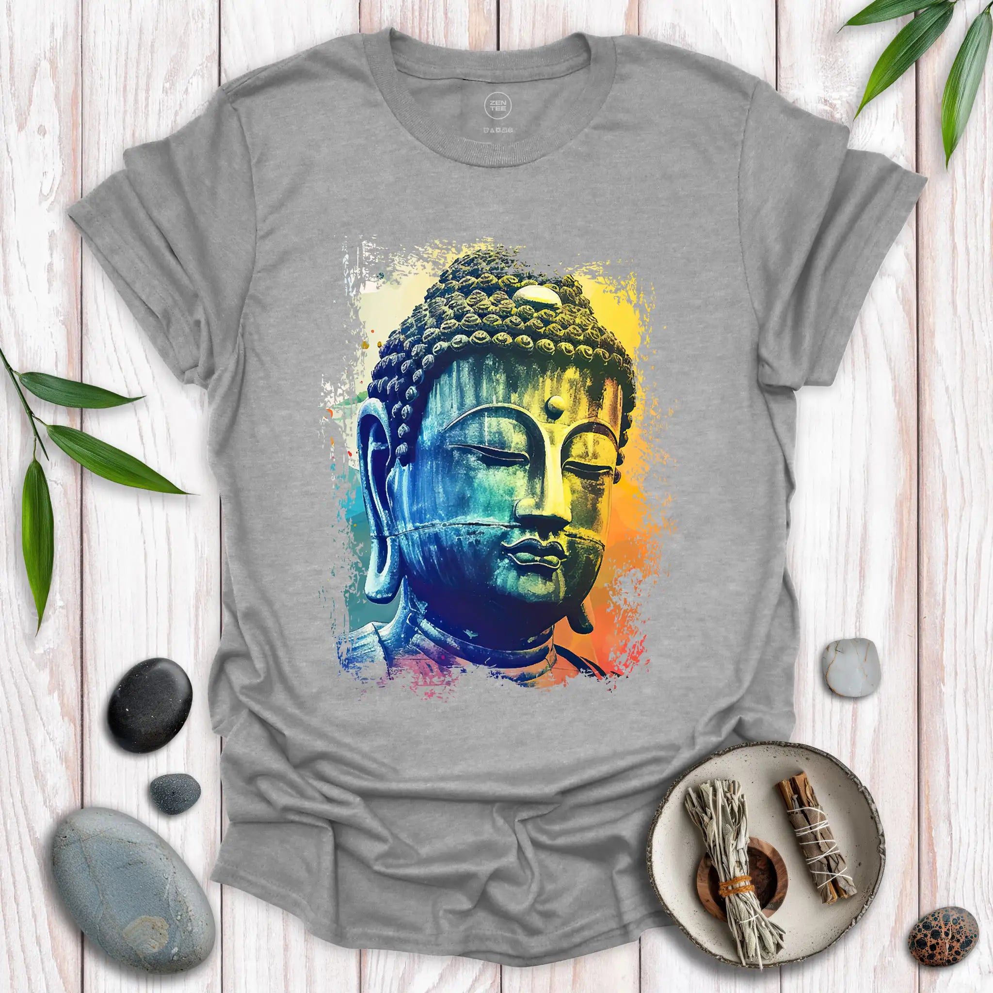 Zen Buddha Spectrum T-Shirt